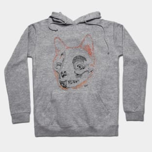 Skull cat Hoodie